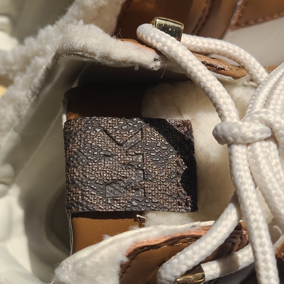 204-Michael Kors Cosgrave Bootie Tech Canvas Women 10M - Picture 7 of 11